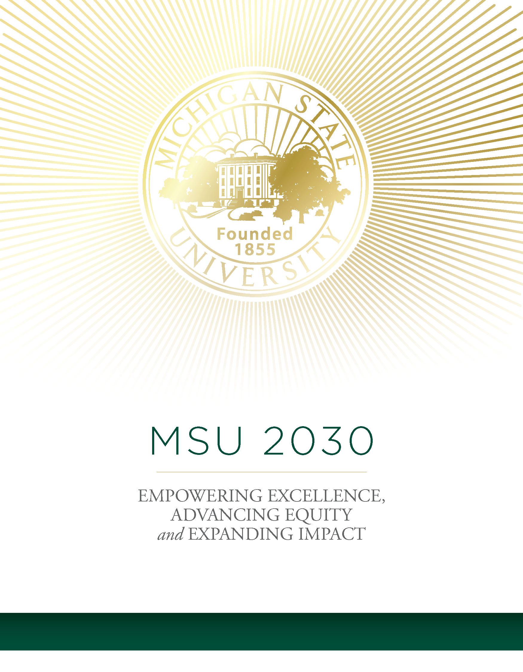 MSU Strategic Plan Logo